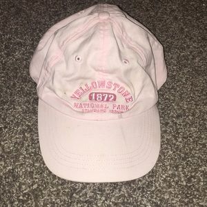 Pink Yellowstone hat